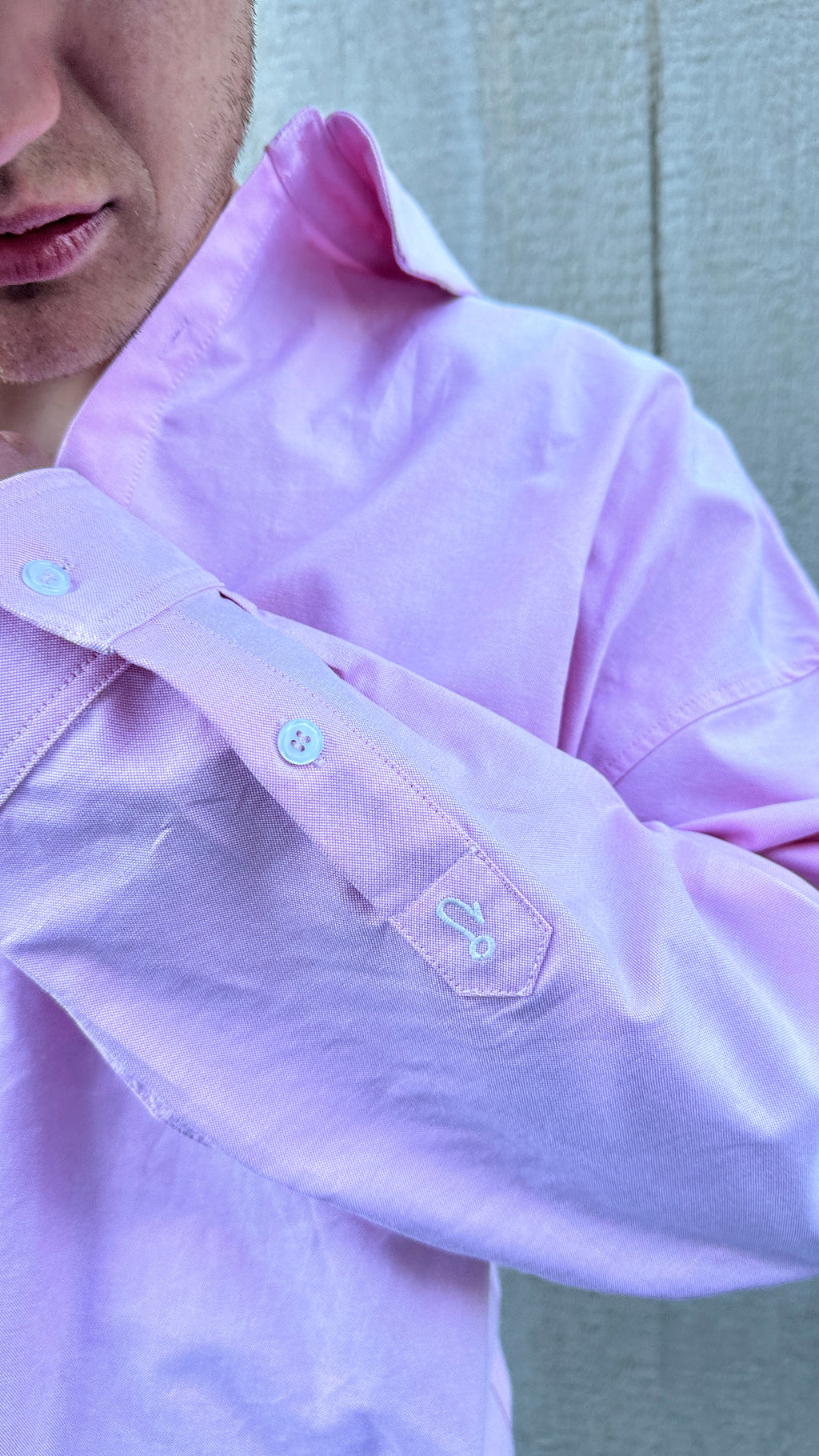 Overhemd baby pink