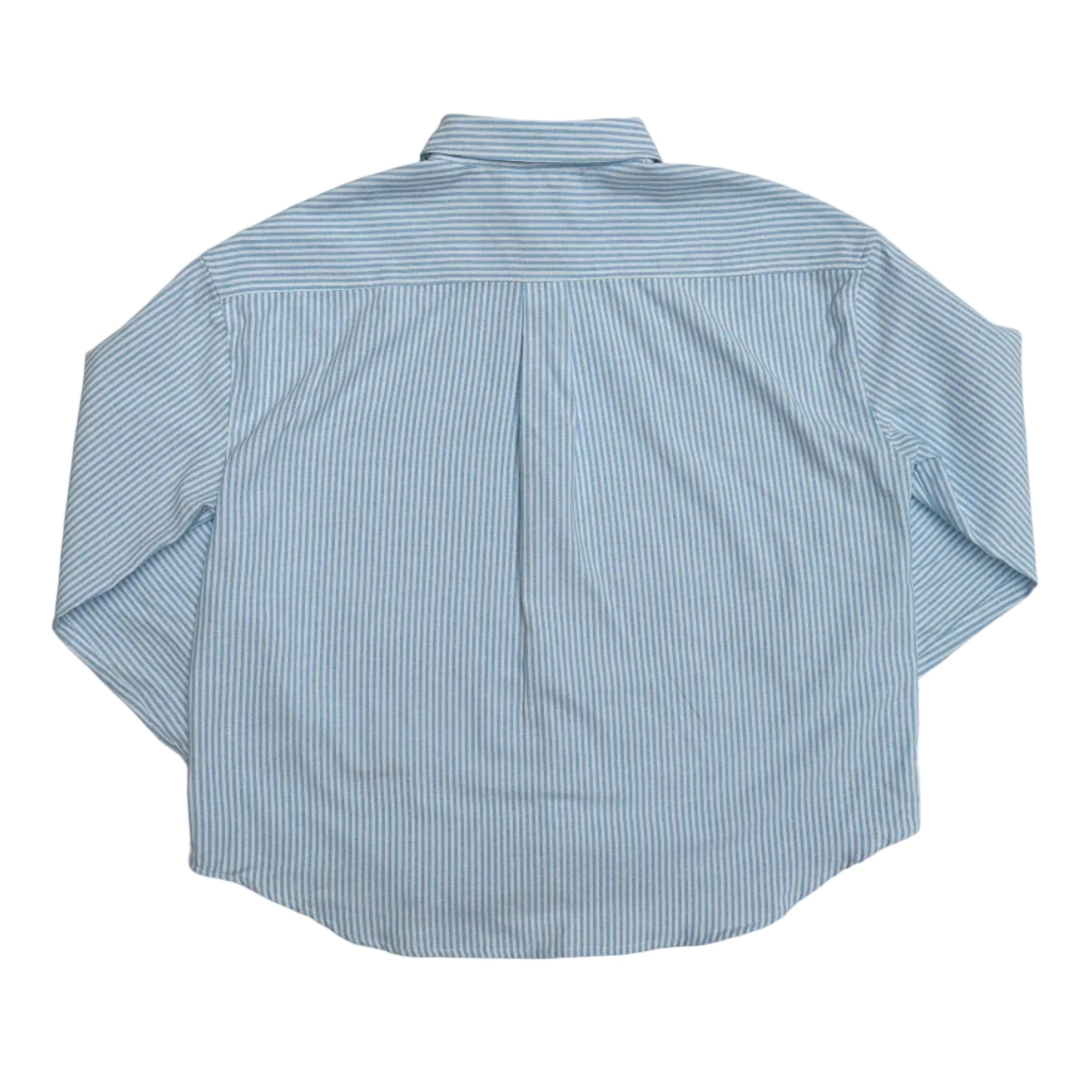 overhemd baby blue white