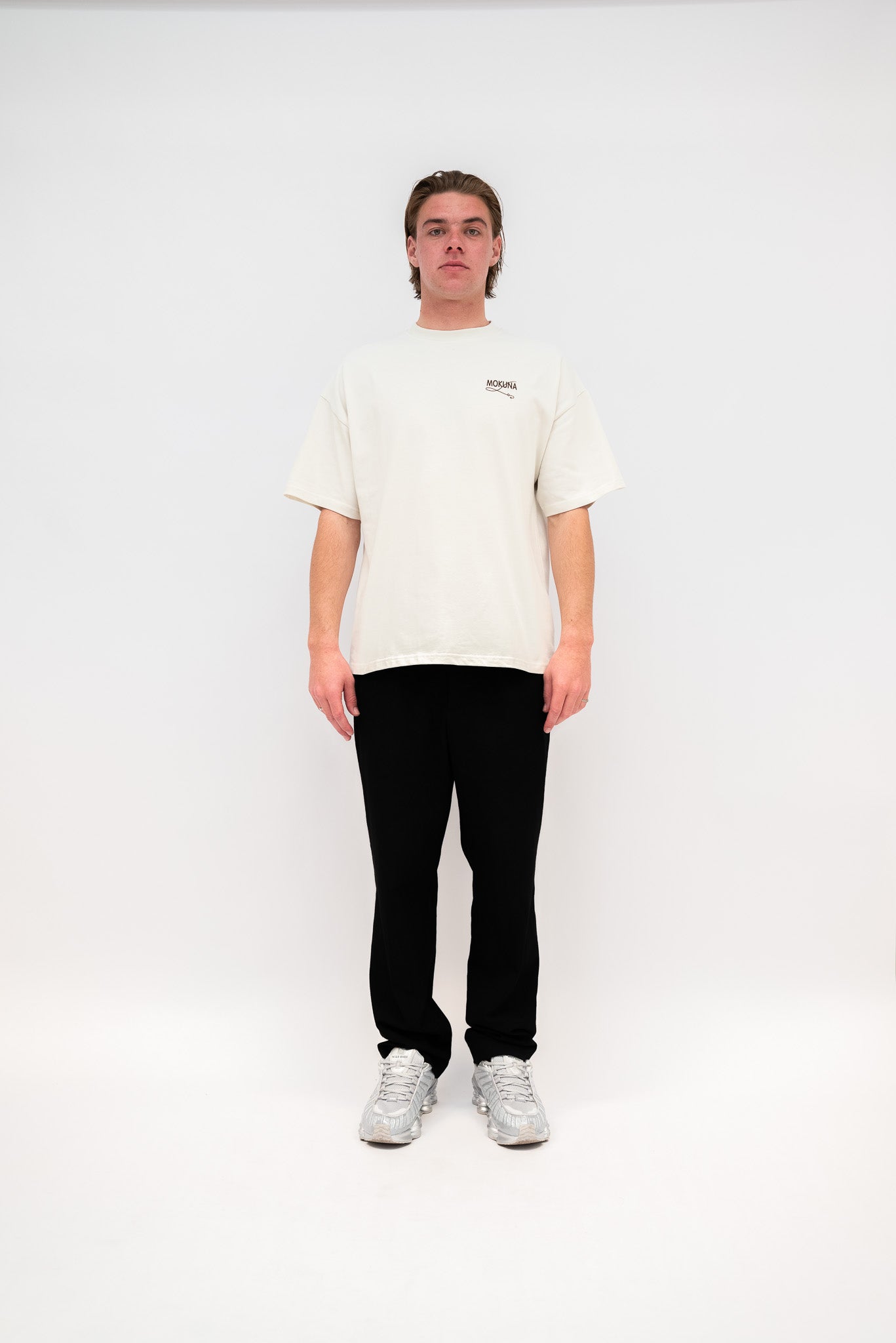 Oversized t-shirt crème